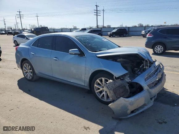 2013 Chevrolet Malibu LTZ with VIN 1G11H5SA7DU123415, listed as a Copart auction lot 46891205 with 133,930 mi miles and Salvage Title. Bid and sale history available at carsss.com. Image 4.