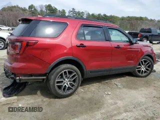 2017 Ford Explorer Sport with VIN 1FM5K8GT3HGE34118, listed as a Copart auction lot 49707465 with 82,042 mi miles and Salvage title. Bid and sale history available at DreamBid. Image 3.