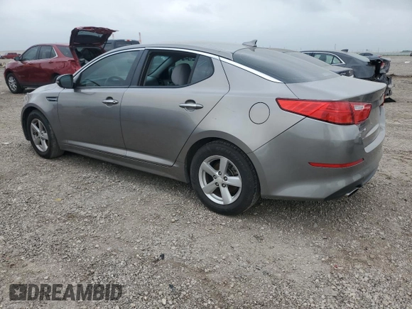 2015 Kia Optima LX z VIN 5XXGM4A71FG424462, wystawiony jako Copart lot #51968415 z przebiegiem 99 624 mil mil oraz Szkoda całkowita • Salvage title. Historia ofert i sprzedaży dostępna na DreamBid. Obrazek 2.