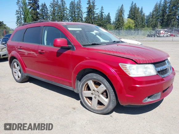 2010 Dodge Journey SXT with VIN 3D4PH5FV5AT135831, listed as a IAAI auction lot 42175106 with 164,030 mi miles and . Bid and sale history available at carsss.com. Image 1.