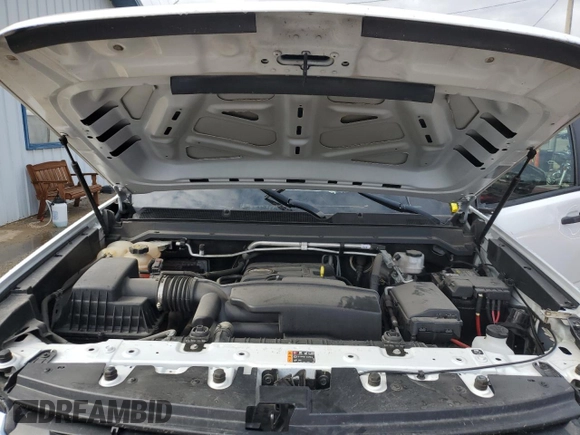 2021 Chevrolet Colorado 2WD Work Truck with VIN 1GCGSBEA3M1273469, listed as a Copart auction lot 55304825 with 46,680 mi miles and Salvage title. Bid and sale history available at DreamBid. Image 11.