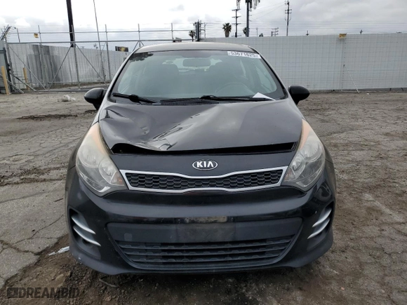 2016 Kia Rio EX with VIN KNADN5A31G6549722, listed as a Copart auction lot 53671625 with 185,834 mi miles and Clean Title. Bid and sale history available at carsss.com. Image 5.