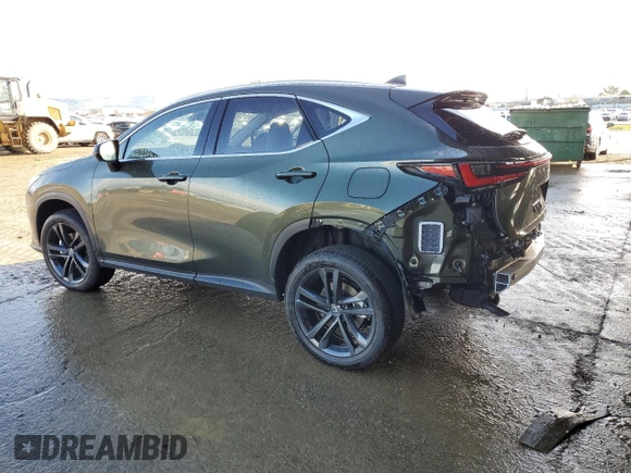 2025 Lexus NX with VIN JTJHKCFZ1S2054089, listed as a Copart auction lot 48817795 with 8,857 mi miles and Salvage Title. Bid and sale history available at carsss.com. Image 2.