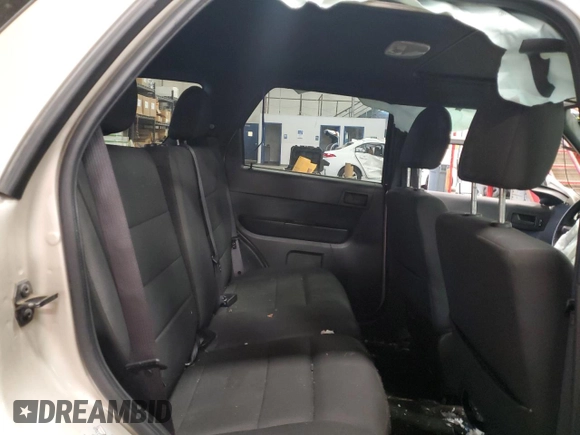 2012 Ford Escape XLT with VIN 1FMCU9D72CKA90785, listed as a Copart auction lot 56054135 with Not provided miles and Salvage title. Bid and sale history available at DreamBid. Image 11.