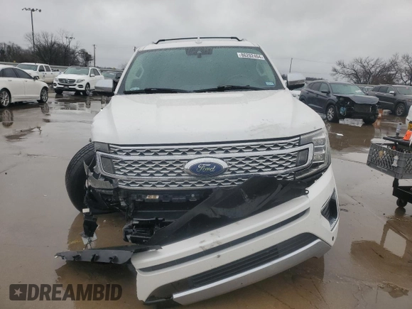 2018 Ford Expedition Max Platinum with VIN 1FMJK1MT2JEA30223, listed as a Copart auction lot 86202404 with 131,174 mi miles and Salvage title. Bid and sale history available at DreamBid. Image 5.