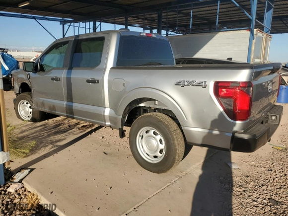 2024 Ford F-150 XL with VIN 1FTFW1L51RKD07071, listed as a Copart auction lot 76510574 with 965 mi miles and Salvage Title. Bid and sale history available at carsss.com. Image 2.