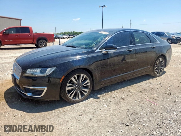 2019 Lincoln MKZ Reserve II with VIN 3LN6L5E91KR607819, listed as a Copart auction lot 58174935 with 45,128 mi miles and Clean title. Bid and sale history available at DreamBid. Image 1.