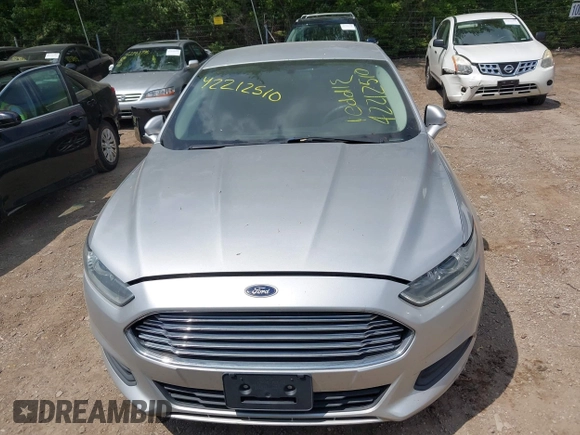 2013 Ford Fusion SE with VIN 3FA6P0H76DR372090, listed as a IAAI auction lot 42212510 with 207,668 mi miles and . Bid and sale history available at DreamBid. Image 6.