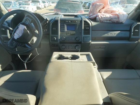 2021 Ford Super Duty F-250 SRW XL with VIN 1FDBF2A62MED98449, listed as a Copart auction lot 83397534 with 0 mi miles and Salvage Title. Bid and sale history available at carsss.com. Image 8.