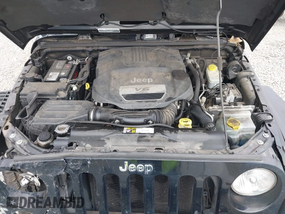 2015 Jeep Wrangler Unlimited Rubicon Hard Rock with VIN 1C4HJWFG6FL757421, listed as a IAAI auction lot 42107514 with 63,997 mi miles and . Bid and sale history available at DreamBid. Image 10.