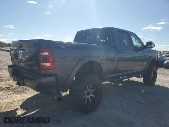 2022 Ram 3500 Laramie with VIN 3C63R3EL0NG334093, listed as a Copart auction lot 74745254 with 27,770 mi miles and Salvage Title. Bid and sale history available at carsss.com. Image 3.