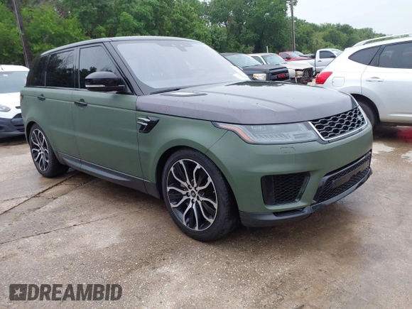 2018 Land Rover Range Rover Sport SE with VIN SALWG2RVXJA411832, listed as a IAAI auction lot 42167596 with 87,268 mi miles and . Bid and sale history available at DreamBid. Image 1.