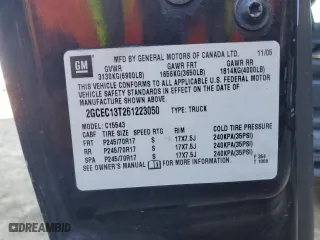 2006 Chevrolet Silverado 1500 LT1 with VIN 2GCEC13T261223050, listed as a Copart auction lot 44724155 with 332,620 mi miles and Salvage Title. Bid and sale history available at carsss.com. Image 13.