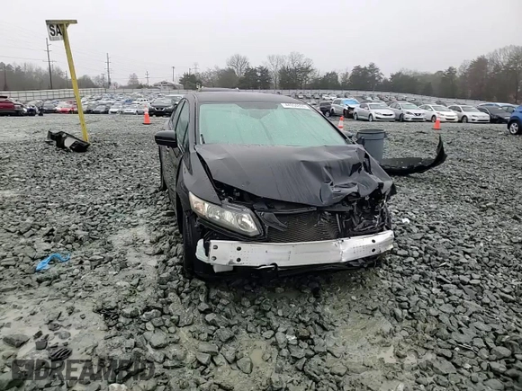 2014 Honda Civic Sedan LX with VIN 19XFB2F54EE084745, listed as a Copart auction lot 44954865 with Not Provided miles and Salvage Title. Bid and sale history available at carsss.com. Image 11.