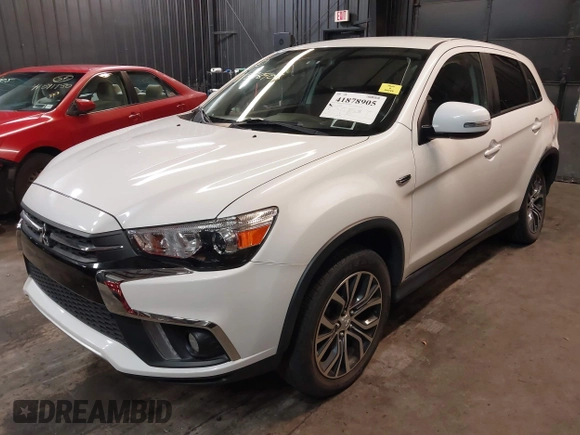 2019 Mitsubishi Outlander Sport SE 2.0 with VIN JA4AP4AU6KU007811, listed as a IAAI auction lot 41878905 with 34,348 mi miles. Bid and sale history available at carsss.com. Image 2.