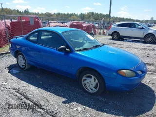 2002 Ford Escort ZX2 Standard with VIN 3FAFP113X2R182108, listed as a IAAI auction lot 41842614 with 129,875 mi miles. Bid and sale history available at carsss.com. Image 1.