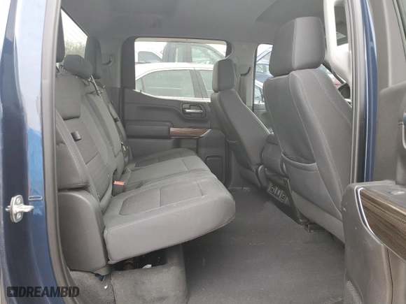 2019 Chevrolet Silverado 1500 RST with VIN 3GCUYEED3KG259082, listed as a Copart auction lot 48001305 with 97,529 mi miles and Salvage Title. Bid and sale history available at carsss.com. Image 10.
