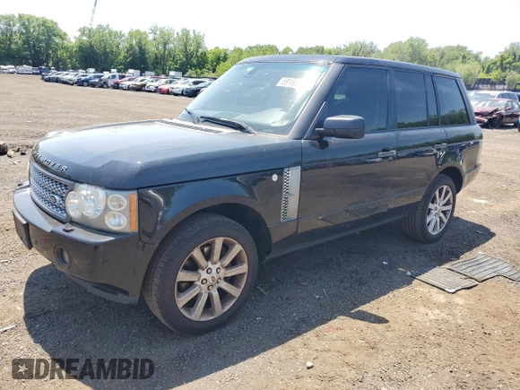 2008 Land Rover Range Rover SC with VIN SALMF13448A266950, listed as a Copart auction lot 59165305 with 172,270 mi miles and Salvage title. Bid and sale history available at DreamBid. Image 1.