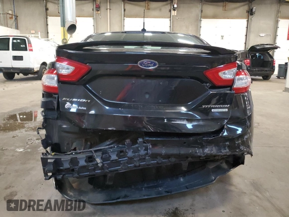 2013 Ford Fusion Titanium with VIN 3FA6P0K98DR281509, listed as a Copart auction lot 59550015 with 151,097 mi miles and Salvage title. Bid and sale history available at DreamBid. Image 6.
