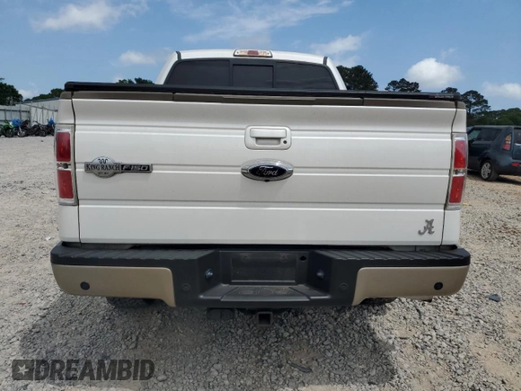 2012 Ford F-150 XL with VIN 1FTFW1ETXCKD48799, listed as a Copart auction lot 53849915 with 134,220 mi miles and Salvage Title. Bid and sale history available at DreamBid. Image 6.