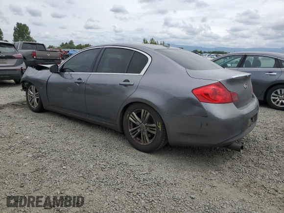 2015 Infiniti Q40 with VIN JN1CV6AP1FM502713, listed as a Copart auction lot 56121544 with 0 mi miles and Salvage Title. Bid and sale history available at carsss.com. Image 2.