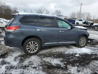 2013 Nissan Pathfinder S with VIN 5N1AR2MM1DC630287, listed as a Copart auction lot 45275765 with 129,387 mi miles and Salvage Title. Bid and sale history available at carsss.com. Image 3.