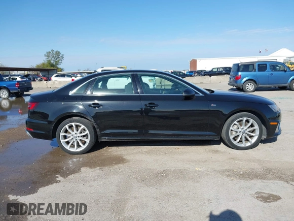 2019 Audi A4 Premium z VIN WAUDNAF40KA024392, wystawiony jako IAAI lot #41045566 z przebiegiem 56 419 mil mil oraz . Historia ofert i sprzedaży dostępna na DreamBid. Obrazek 13.