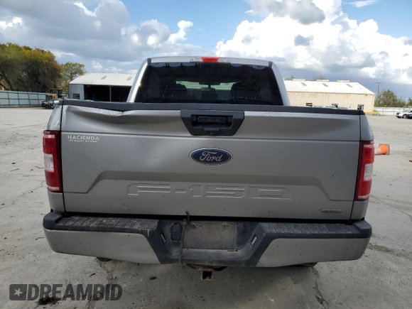 2020 Ford F-150 XL with VIN 1FTEW1EP0LKF37251, listed as a Copart auction lot 85725414 with 254,871 mi miles and Salvage Title. Bid and sale history available at carsss.com. Image 6.