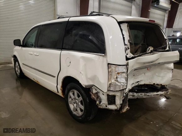 2012 Chrysler Town & Country Touring with VIN 2C4RC1BG7CR215383, listed as a Copart auction lot 48879465 with 222,121 mi miles and Salvage Title. Bid and sale history available at carsss.com. Image 2.
