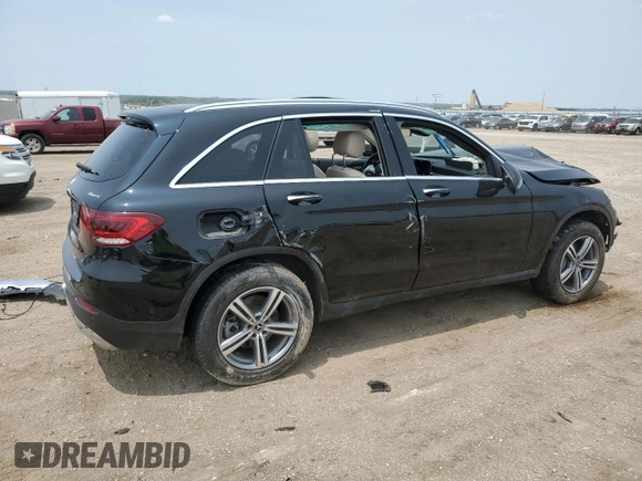 2021 Mercedes-Benz GLC 300 z VIN W1N0G8EB4MV309993, wystawiony jako Copart lot #59123265 z przebiegiem 50 418 mil mil oraz Szkoda całkowita • Salvage title. Historia ofert i sprzedaży dostępna na DreamBid. Obrazek 3.