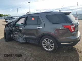 2018 Ford Explorer Limited с VIN 1FM5K8FH2JGA25577, выставлен на аукционе Copart как лот 60813395 с пробегом Не указан миль и Списание • Salvage title. История ставок и продаж доступна на DreamBid. Изображение 2.