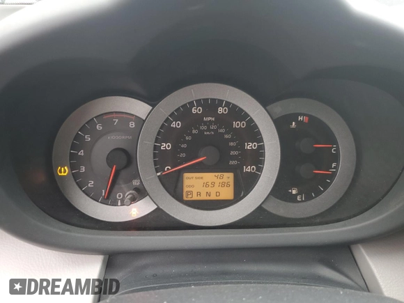 2006 Toyota RAV4 with VIN JTMZD33V266005405, listed as a Copart auction lot 51590825 with 169,186 mi miles and Salvage Title. Bid and sale history available at DreamBid. Image 9.