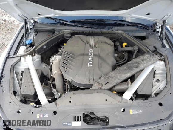 2023 Genesis G70 3.3T with VIN KMTG54TE0PU114678, listed as a Copart auction lot 58924245 with 68,456 mi miles and Non repairable. Bid and sale history available at DreamBid. Image 11.