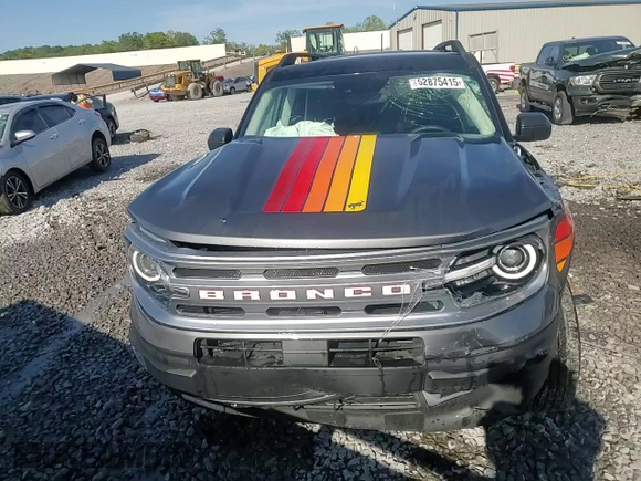 2024 Ford Bronco with VIN 3FMCR9K64RRE33001, listed as a Copart auction lot 52875415 with 18,804 mi miles and Salvage title. Bid and sale history available at DreamBid. Image 13.