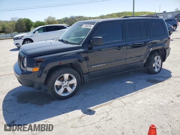 2015 Jeep Patriot Latitude with VIN 1C4NJPFB1FD314763, listed as a Copart auction lot 51809265 with 166,797 mi miles and Clean Title. Bid and sale history available at DreamBid. Image 1.