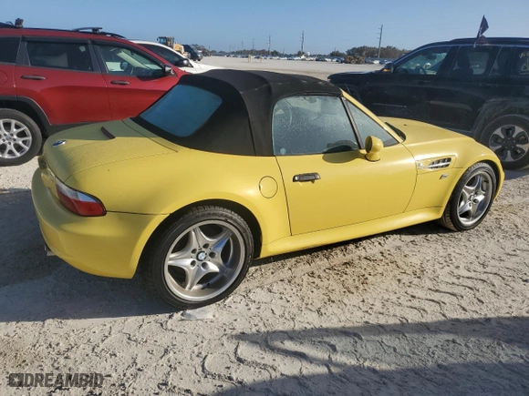 1999 BMW Z3 3.2L with VIN WBSCK9335XLC88054, listed as a Copart auction lot 76987034 with 0 mi miles and Salvage Title. Bid and sale history available at carsss.com. Image 3.