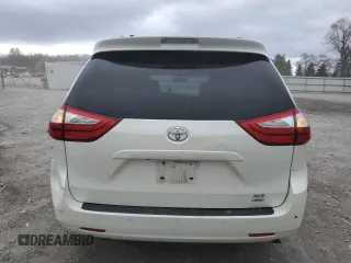 2016 Toyota Sienna Ltd with VIN 5TDDK3DC0GS138484, listed as a Copart auction lot 53599575 with 104,218 mi miles and Salvage Title. Bid and sale history available at carsss.com. Image 6.