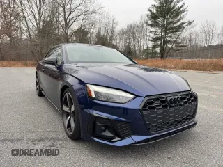 2022 Audi A5 S line Premium Plus z VIN WAUTAAF50NA017124, wystawiony jako Copart lot #85518614 z przebiegiem 29 259 mil mil oraz Czysty tytuł • Clean title. Historia ofert i sprzedaży dostępna na DreamBid. Obrazek 1.