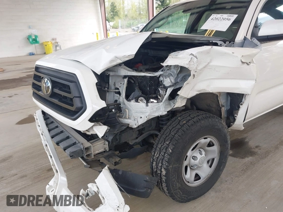 2021 Toyota Tacoma SR с VIN 3TYRX5GN8MT005858, выставлен на аукционе IAAI как лот 42022056 с пробегом 59 608 миль миль и . История ставок и продаж доступна на DreamBid. Изображение 6.
