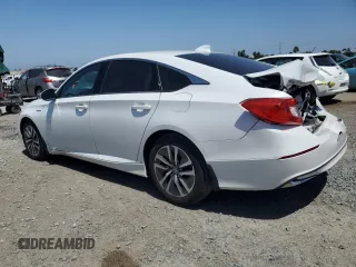 2019 Honda Accord with VIN 1HGCV3F10KA019954, listed as a Copart auction lot 61777195 with 47,709 mi miles and Salvage title. Bid and sale history available at DreamBid. Image 2.