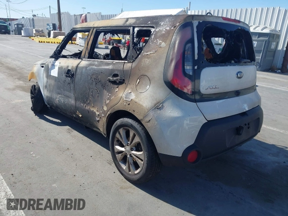 2016 Kia Soul + with VIN KNDJP3A53G7240303, listed as a IAAI auction lot 41948097 with 1 mi miles. Bid and sale history available at carsss.com. Image 3.