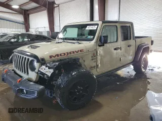 2020 Jeep Gladiator Mojave z VIN 1C6JJTEGXLL215260, wystawiony jako Copart lot #48319425 z przebiegiem 33 925 mil mil oraz Szkoda całkowita • Salvage title. Historia ofert i sprzedaży dostępna na DreamBid. Obrazek 1.