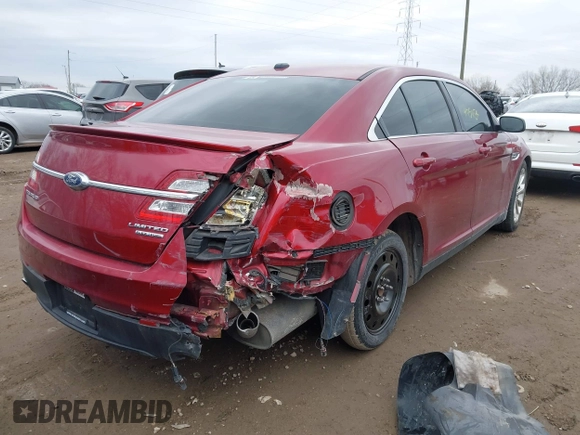2014 Ford Taurus Limited with VIN 1FAHP2F89EG128961, listed as a IAAI auction lot 41751154 with 131,349 mi miles and . Bid and sale history available at carsss.com. Image 4.