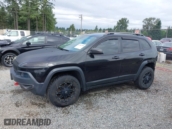 2014 Jeep Cherokee Trailhawk z VIN 1C4PJMBB1EW145683, wystawiony jako IAAI lot #42487730 z przebiegiem 148 277 mil mil oraz . Historia ofert i sprzedaży dostępna na DreamBid. Obrazek 15.
