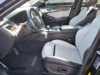 2018 Genesis G80 3.3T Sport with VIN KMHGN4JB8JU248512, listed as a Copart auction lot 69330014 with 43,992 mi miles and Salvage Title. Bid and sale history available at carsss.com. Image 7.