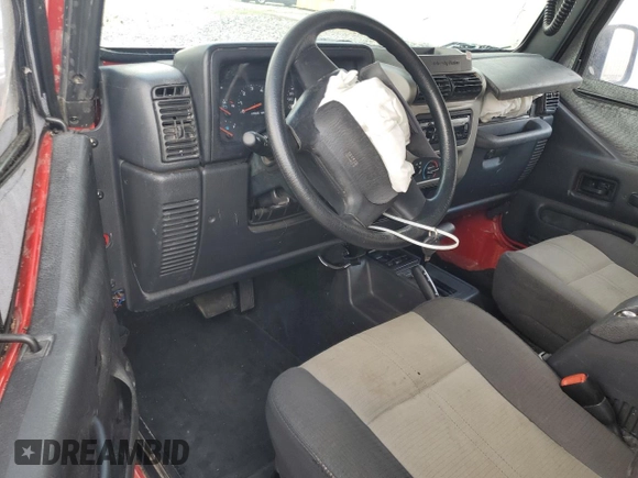 2004 Jeep Wrangler X с VIN 1J4FA39SX4P790444, выставлен на аукционе Copart как лот 56385635 с пробегом 195 355 миль миль и Списание • Salvage title. История ставок и продаж доступна на DreamBid. Изображение 8.