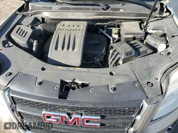 2013 GMC Terrain SLE with VIN 2GKALMEK0D6177355, listed as a Copart auction lot 54098135 with 121,105 mi miles and Salvage title. Bid and sale history available at DreamBid. Image 12.