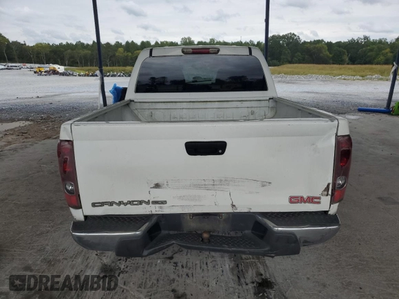 2005 GMC Canyon 1SC SLE Z85 with VIN 1GTCS136X58264722, listed as a Copart auction lot 71258604 with 257,667 mi miles and Salvage Title. Bid and sale history available at carsss.com. Image 6.