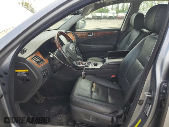 2014 Hyundai Equus Signature with VIN KMHGH4JH4EU080272, listed as a Copart auction lot 54183775 with 105,897 mi miles and Clean Title. Bid and sale history available at DreamBid. Image 7.