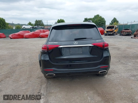 2020 Mercedes-Benz GLE 450 with VIN 4JGFB5KEXLA100966, listed as a IAAI auction lot 40288315 with 47,768 mi miles and . Bid and sale history available at DreamBid. Image 16.